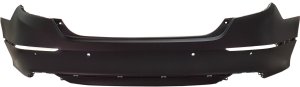 Rear Bumper Cover for Honda Accord 2018-2020, Primed (Ready to Paint), Touring Model, Replacement