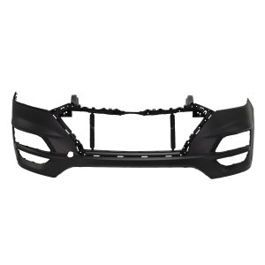 Upper Front Bumper Cover for Hyundai Tucson 2019-2021, Primed (Ready to Paint), Replacement