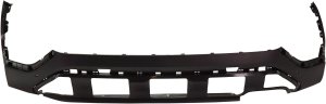 Rear Bumper Cover for Hyundai SANTA FE 2019-2020, Lower, Textured, with Parking Aid Sensor Holes, Replacement