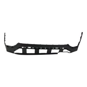 Rear Bumper Cover for Hyundai SANTA FE 2019-2020, Lower Section, Textured, Without Parking Aid Sensor Holes, Replacement
