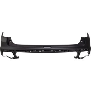 Upper Rear Bumper Cover for Honda Passport 2019-2021, Primed (Ready to Paint), Replacement