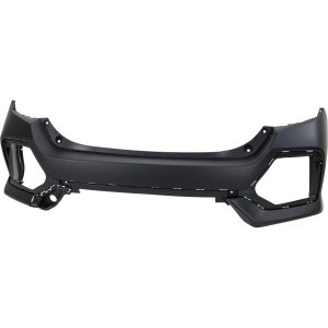 Rear Bumper Cover for Honda Civic 2020-2021, Primed (Ready to Paint), Excluding Type R Model, Hatchback, Replacement