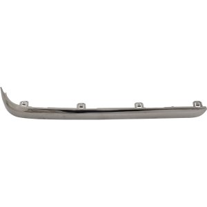 Rear Bumper Molding for Honda Ridgeline 2017-2023, Right (Passenger) Side, Chrome Smoke Black Garnish, Replacement
