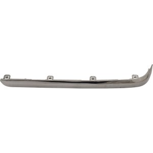 Rear Bumper Molding for Honda Ridgeline 2017-2023, Left (Driver), Chrome Smoke Black, Garnish, Replacement