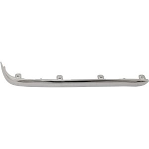 Rear Bumper Molding for Honda Ridgeline 2017-2023, Right (Passenger), Chrome Silver Garnish, Replacement