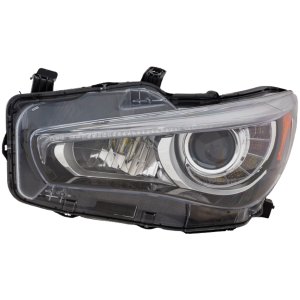 2018 - 2024 Infiniti Q50 Headlight Assembly - Left (Driver)