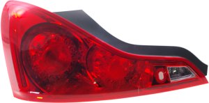 Tail Light Assembly for Infiniti G37 2008-2013/Q60 2014-2015, Left (Driver), Coupe, Replacement