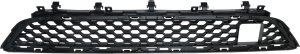 Front Bumper Grille for Jaguar F-PACE 2017-2020, Center Position with Engine Heater, Suitable for First Edition/R-Sport/S Models, Replacement