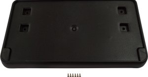 Front License Plate Bracket for Jeep Cherokee 2019-2023, Excludes High Altitude, Trailhawk, Trailhawk Elite, Upland Models, Replacement