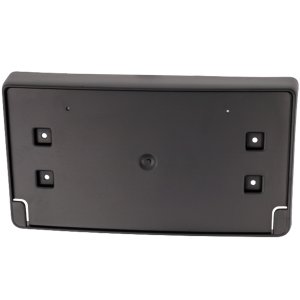 Front License Plate Bracket for Jeep Wrangler 2018-2023, Gladiator 2020-2023, Black, Replacement