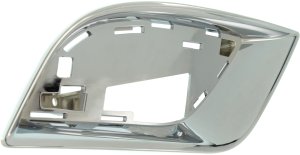 2017 - 2021 Jeep Grand Cherokee Front Grille Trim / Molding - Right (Passenger)