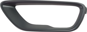 Front Fog Light Molding for Jeep Grand Cherokee WK, 2014-2022, Left (Driver), Primed (Ready to Paint), Suitable 80th Anniv/Laredo/Overland/Limited Without Llimited X Pkg/Summit (2014-2016), Replacement