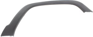 Front Wheel Opening Molding for Jeep Renegade 2015-2023, Right (Passenger) Side, Textured Dark Gray, Replacement