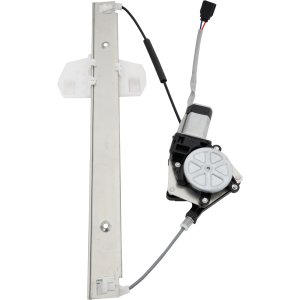 Power Rear Window Regulator with Motor for Jeep Wrangler JK 2007-2018, Right (Passenger), Full Door Type, Replacement