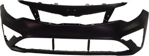 Front Bumper Cover for Optima 2019-2020, Primed (Ready to Paint), Replacement