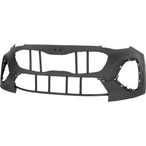 Front Bumper Cover for KIA SPORTAGE 2020-2022, Primed (Ready to Paint), Without Parking Aid Sensor Holes, Replacement