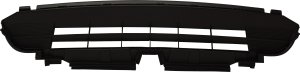 Front Bumper Grille for Lexus NX300/NX300H (2018-2021), Lower, Textured Dark Gray, without F Sport Package, Replacement