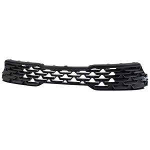 Upper Grille for Kia K5 2021-2024, EX/LX/LXS Models, Primed (Ready to Paint) Dark Gray Shell and Insert, with Grille Extension, Replacement