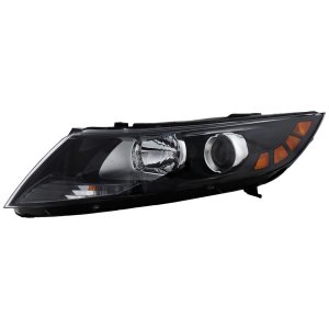 OPTIMA Headlight Assembly for 2011 OPTIMA, Left (Driver) Side, Halogen, Excluding Hybrid Model, Korea Built, Up to 12-6-2010, Replacement