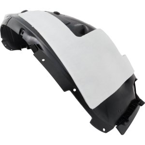 Front Fender Liner for Kia SORENTO 2021-2023, Right (Passenger) Side, Plastic, Injection Form, Sport Design Bumper, Excludes Hybrid/Plug-In Models, Replacement