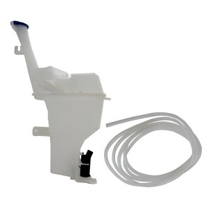 Washer Reservoir Assembly for 2016-2017 Kia Rio Sedan, Comes with Pump, Cap, and Filler Neck, Excludes Fluid Level Sensor Port, Replacement