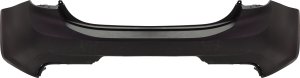 Upper Rear Bumper Cover for Kia Rio Sedan, Primed (Ready to Paint), Suitable for 2018-2020 Models, Replacement