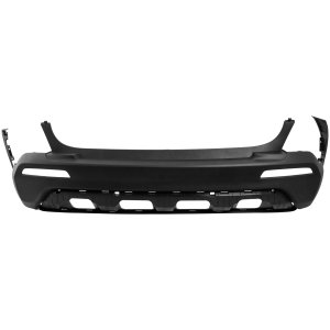 Rear Bumper Cover for Kia Sorento LX Model 2021-2022, Textured and Rugged Design, Without Sensor Hole, Replacement