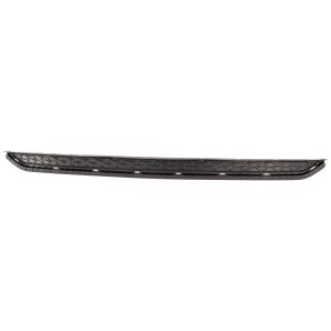 Rear Bumper Molding Center Cover for 2020-2022 Kia Soul, X-Line Model, Black, Replacement