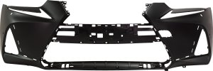 Front Bumper Cover for Lexus IS300/IS350 2018-2020, Primed (Ready to Paint), with F Sport Package, Park Distance Sensor Holes, Headlight Washer Holes, Replacement