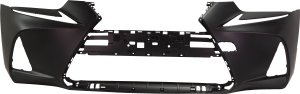 Front Bumper Cover for Lexus IS300/IS350 (2018-2020), Primed (Ready to Paint), w/o F Sport Package, with Park Distance Sensor Holes & Headlight Washer Holes, Replacement