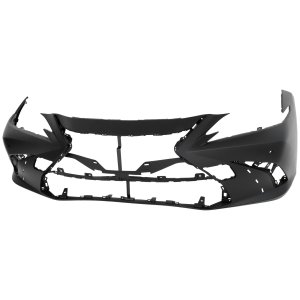 Front Bumper Cover for ES250 2021-2021/ES350 2019-2021, Primed (Ready to Paint), w/ F Sport Package, w/ Park Distance Control Sensor Holes, Japan Built Lexus, Replacement