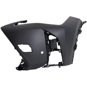 Front Bumper Cover for UX200 (2019-2022)/UX250H (2019-2023) Lexus, Primed (Ready to Paint), Includes F Sport Package and Park Distance Control Sensor Holes, No Headlight Washer Holes, Left (Driver), Replacement