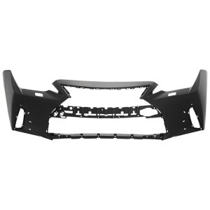 Front Bumper Cover for Lexus IS300/IS350 2021-2023, Primed (Ready to Paint), with F Sport Package, without Park Distance Control Sensor Holes, with Headlight Washer Holes, Replacement