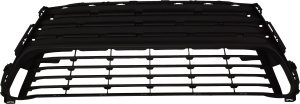Front Bumper Grille for Lexus IS200T/IS300/IS350 (2017-2020), Textured Dark Gray, Without F Sport Package, Without Park Distance Control Sensor Holes, Replacement