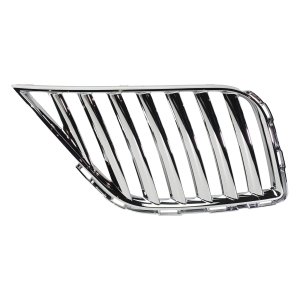 Front Bumper Molding for Lincoln MKZ 2013-2016, Chrome Finish, Auto Part, Replacement