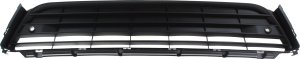 Front Bumper Grille for Lexus RX350/RX450H 2016-2019, Black Shell and Insert, for RX350 Canada Built Vehicle, Without F Sport Package, with Parking Assist Sensor Holes, Replacement