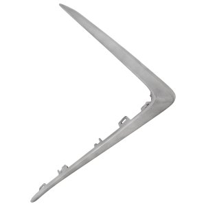 Grille Molding for Lexus ES250/ES350 (2019-2022), ES300H (2022), Right (Passenger) Side, Smoked Chrome, Compatible with F Sport Package, Suitable for Japan/North American Built Vehicle, Replacement