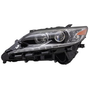 Headlight Lens and Housing for Lexus ES350/ES300H 2016-2018, Left (Driver), Halogen High Beam, Replacement
