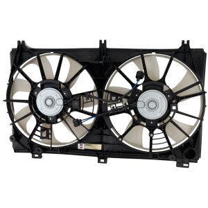 Radiator Fan Assembly for Lexus IS300 2016-2021 / IS350 2014-2021, Dual, 3.5L Engine, Excludes C Models, Replacement