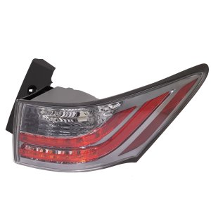 Tail Light for Lexus CT200H 2011-2013, Right (Passenger), Outer, Lens and Housing, Halogen, Replacement
