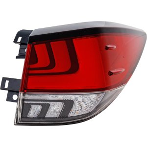 Premium LED Outer Tail Light Assembly for Lexus RX350/RX350L/RX450H/RX450HL 2020-2022, Right (Passenger), with LED Signal Light, for Canada/Japan Built Vehicle, Replacement