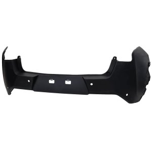 Rear Bumper Cover for Lexus UX200 (2019-2022) and UX250H (2019-2023), Upper, Primed (Ready to Paint), with Park Distance Control Sensor Holes, Replacement