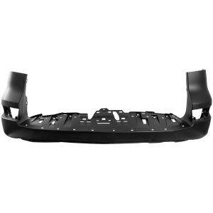 Rear Bumper Cover for Lexus GX460 2014-2021, Primed (Ready to Paint), Without Parking Aid Sensor Hole, Replacement