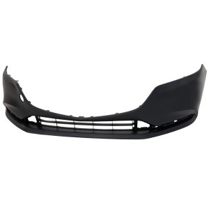 Front Bumper Cover for Mazda 6, 2018-2021, Primed (Ready to Paint), Without Parking Aid Sensor Holes, Replacement