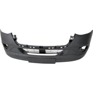 Front Bumper Cover for Sprinter 2019-2022, Textured, Excluding Fog Light and Front View Camera Holes, Including Tow Hook Cover, Suited for Cargo/Passenger Van, Replacement