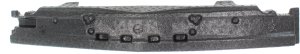 Front Bumper Absorber for Mercedes-Benz C-Class 2008-2011, Center Position, Excluding AMG Package and C63 AMG Model, Replacement