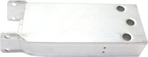 Front Bumper Bracket for Mercedes CLA-Class 2014-2020, Right (Passenger) Side, Impact Resistant, Aluminum, Replacement