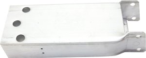 Front Bumper Bracket, Impact-Resistant Aluminum for Mercedes-Benz CLA-Class 2014-2020, Left (Driver) Side, Replacement