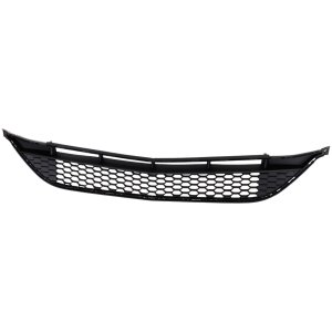 Front Bumper Grille for Mercedes-Benz A-Class (2019-2021)/CLA-Class (2020-2020), Center, Textured Black, Sedan, A220/CLA250 with AMG Package, Replacement