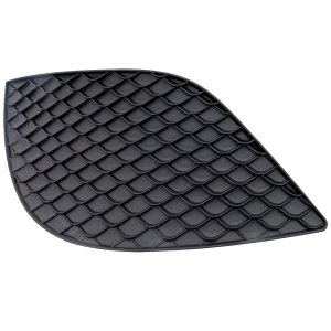 Front Bumper Grille, Left (Driver) for Mercedes-Benz C300 2019-2023, Outer Textured Black, without AMG Package & Active Park Assist Sensor Holes, Coupe/Convertible/(2019-2021 Sedan), Replacement